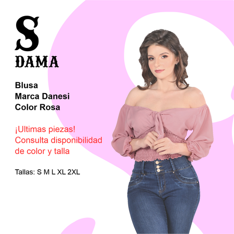 Blusa color rosa